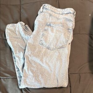 H&M Light Blue Straight Leg Jeans